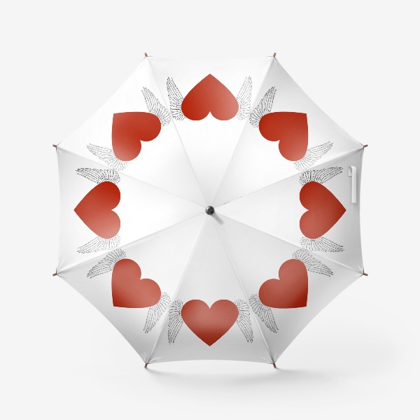 Зонт «Любовь окрыляет »