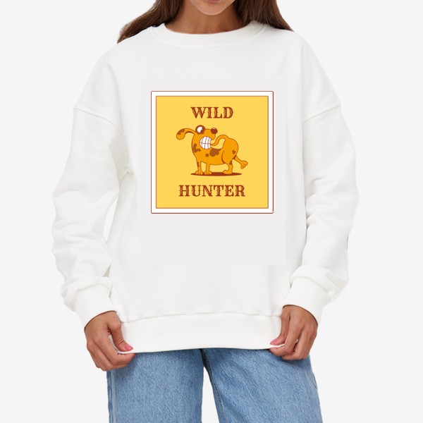 Свитшот «wild hunter dog»