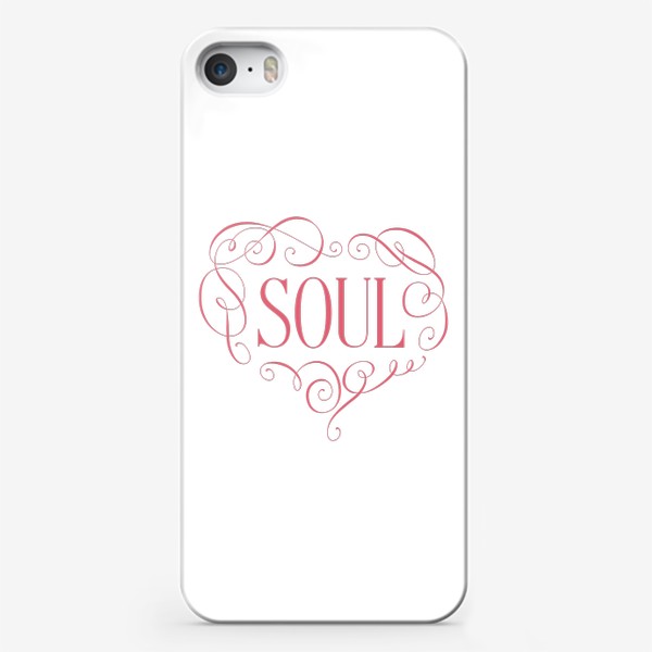 Чехол iPhone «Soul pink»