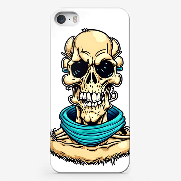 Чехол iPhone «Монстр-скелетон»