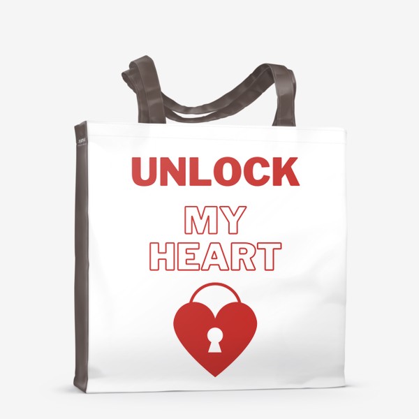 Сумка-шоппер «Открой моё сердце »
