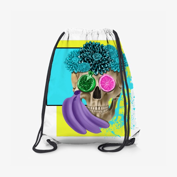 Рюкзак «Череп с фруктами»