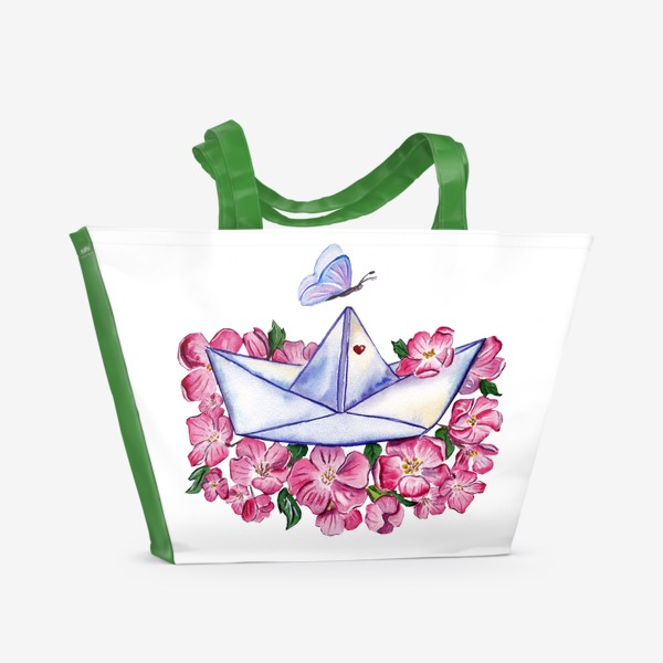 Пляжная сумка «Весна  близко»