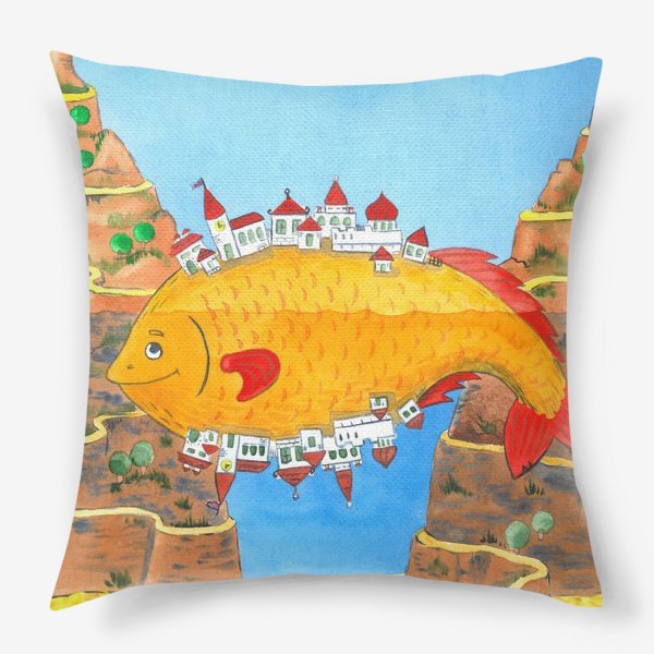 Подушка «Чудо-рыба»