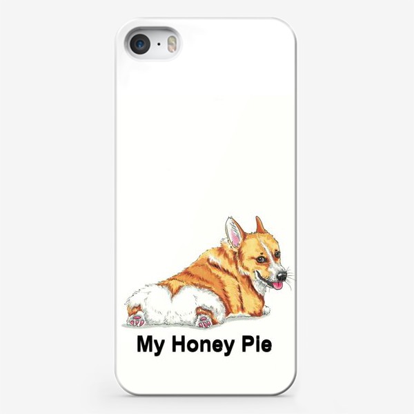 Чехол iPhone «Корги Honey Pie»