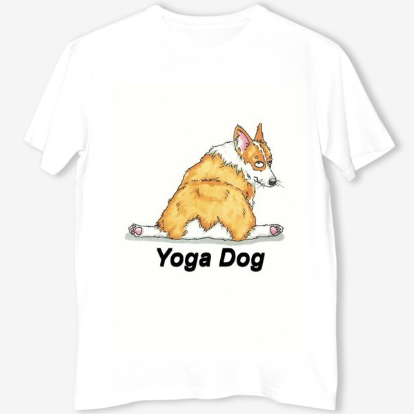 Футболка &laquo;Yoga Dog&raquo;