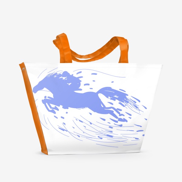 Пляжная сумка «вольный ветер»