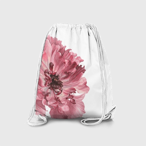 Рюкзак «розовый пион»