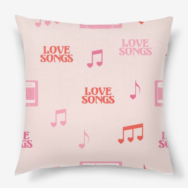 Подушка «Love songs»