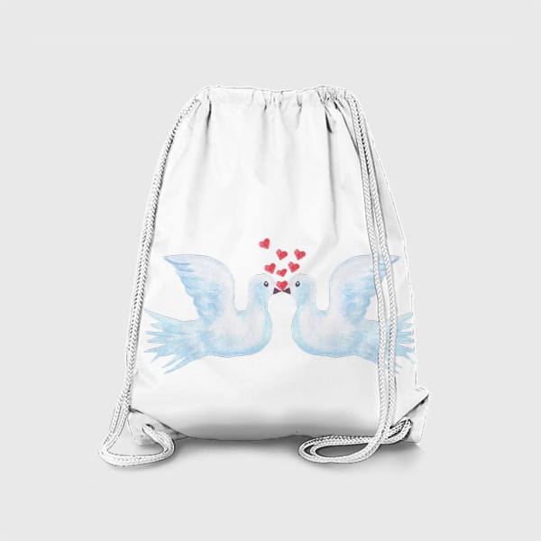 Рюкзак «голубки. день влюбленных»