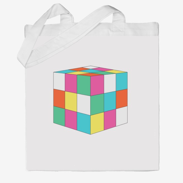 Сумка хб «Кубик Рубика»