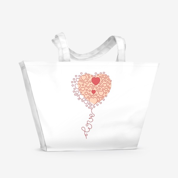 Пляжная сумка «Любовь в воздухе»