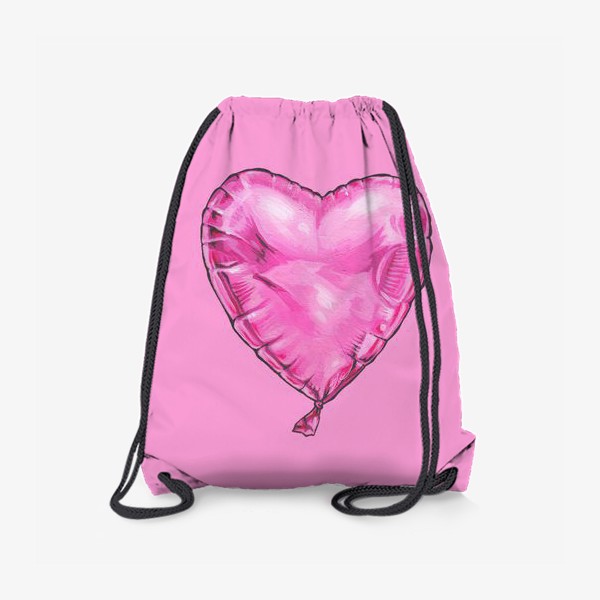 Рюкзак «Шарик розовое сердце»