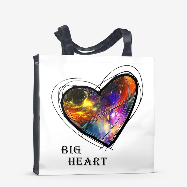 Сумка-шоппер «Большое сердце»