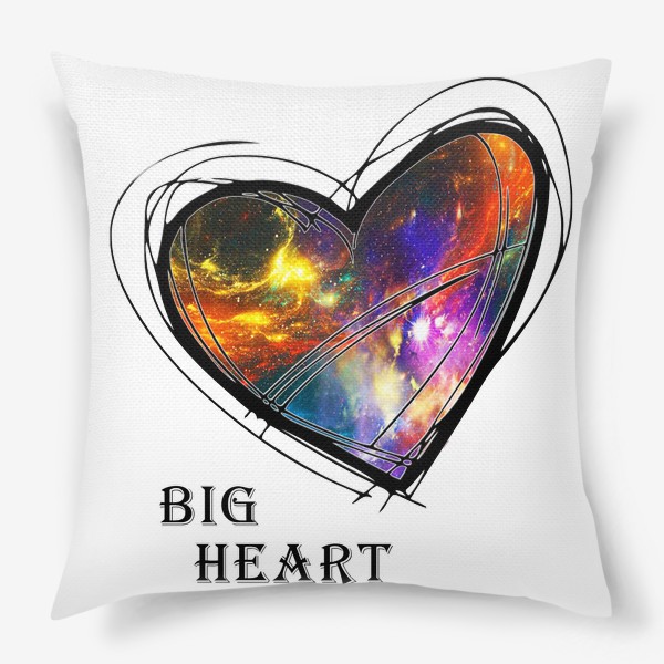 Подушка «Большое сердце»