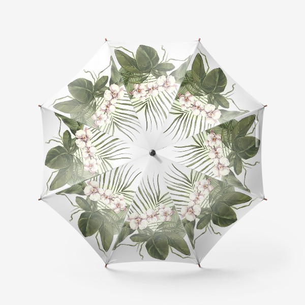 Зонт «Тропическая орхидея»