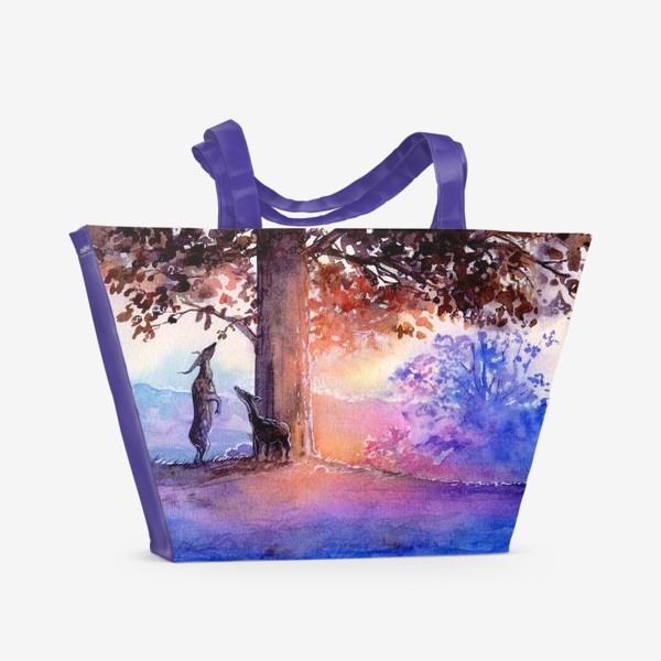 Пляжная сумка «На рассвете»