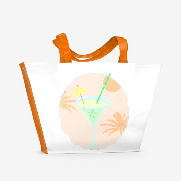 Пляжная сумка «Тропический лимонад»
