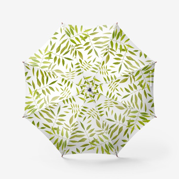 Зонт «бесшовный паттерн Листья»