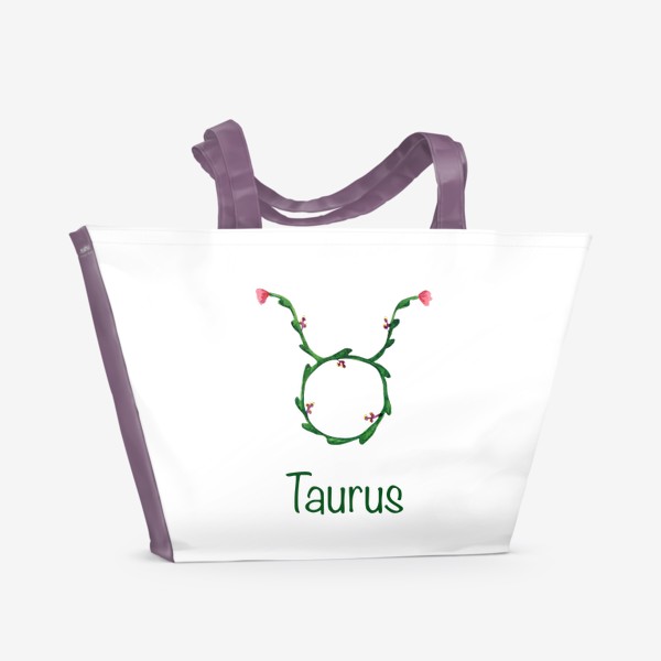 Пляжная сумка &laquo;Taurus телец&raquo;