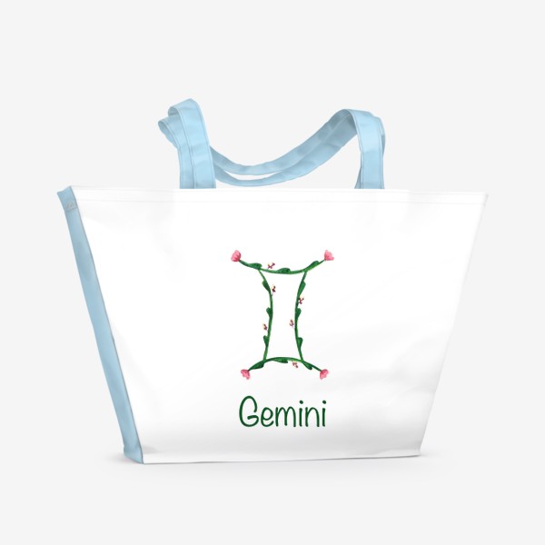 Пляжная сумка «Близнецы Gemini»