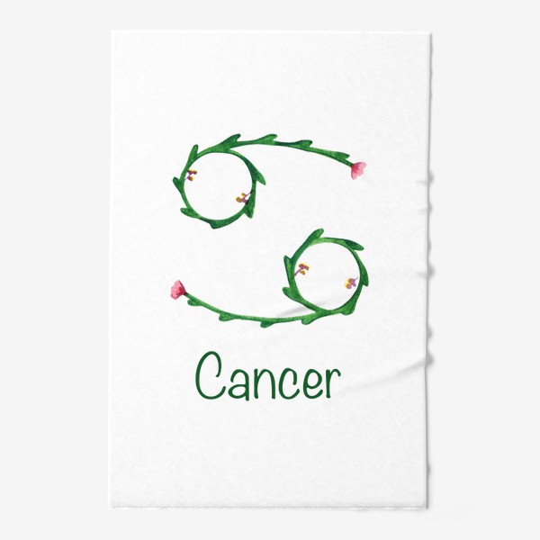 Полотенце «Рак Cancer»