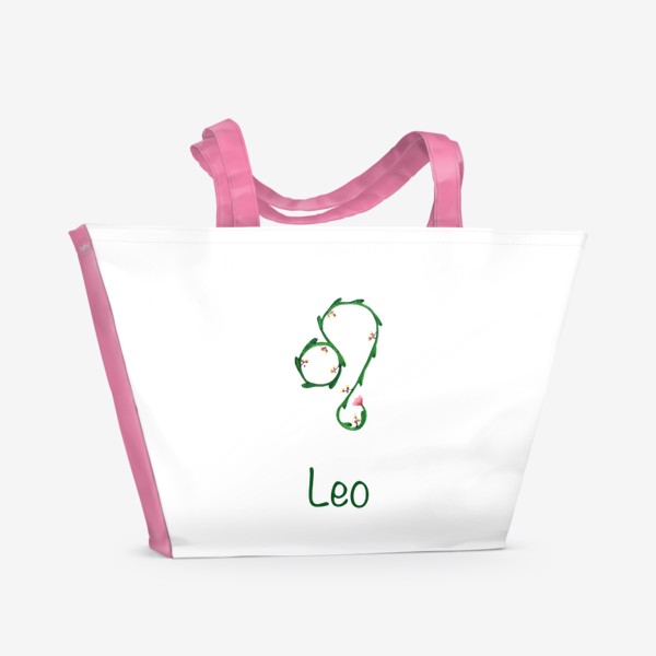 Пляжная сумка «Лев Leo»