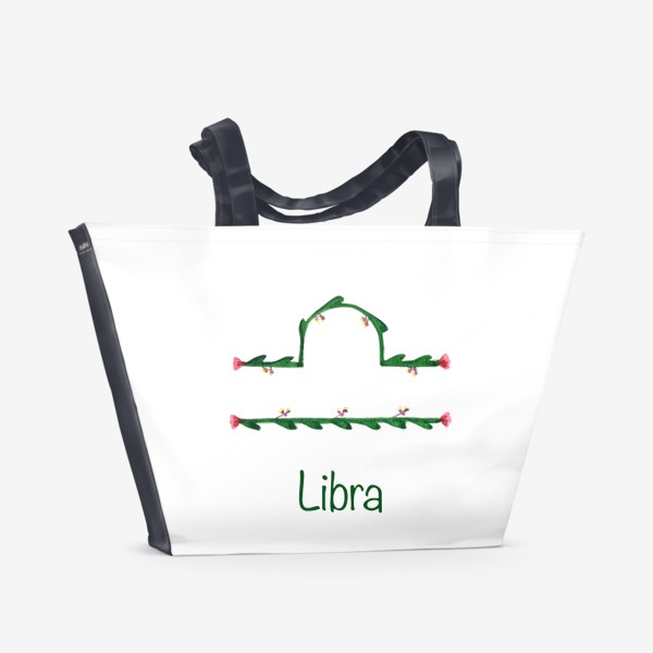 Пляжная сумка «Весы Libra»