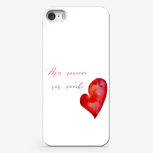 Чехол iPhone «Ты пахнешь как любовь»