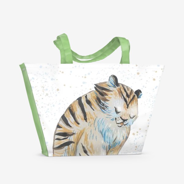 Пляжная сумка «с новым годом тигра»