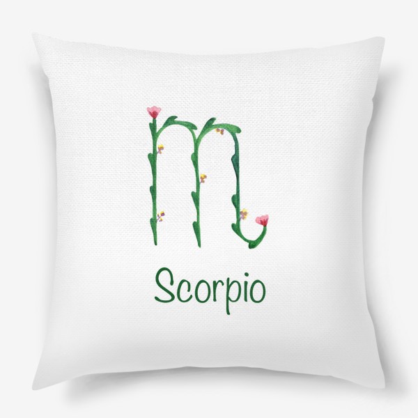 Подушка «Скорпион Scorpio»