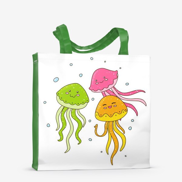 Сумка-шоппер «Развесёлые медузы»