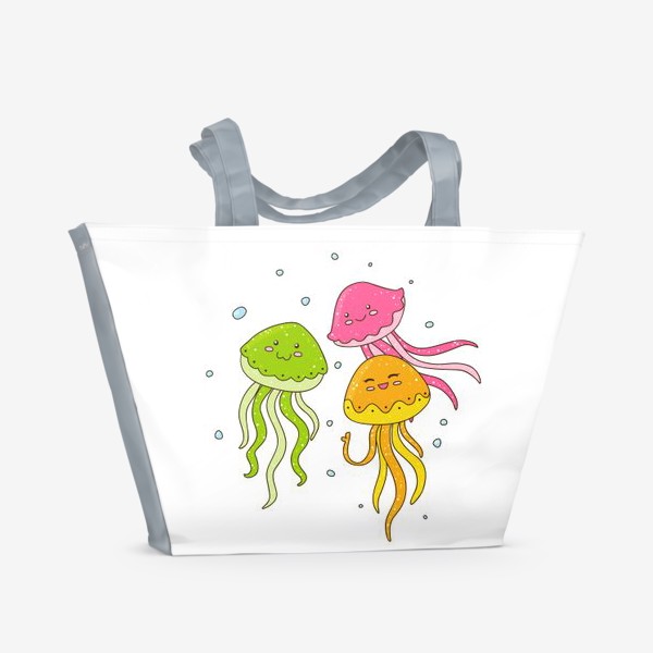 Пляжная сумка «Развесёлые медузы»