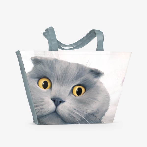 Пляжная сумка «Котейки»
