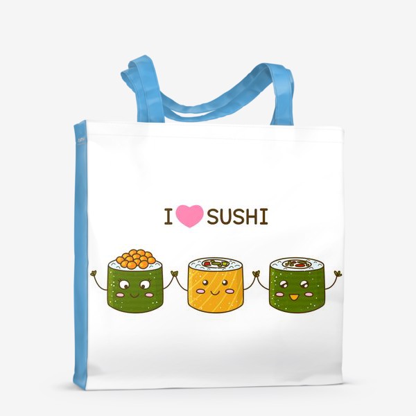 Сумка-шоппер «Люблю суши»