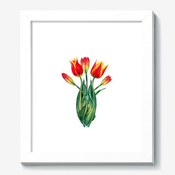 Картина «Весенние цветы Тюльпаны 8 марта»