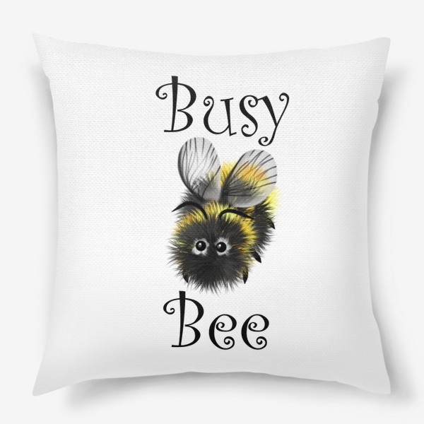 Подушка «Busy Bee - деловая пчела»