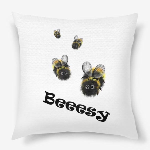 Подушка «Beeesy - деловые пчёлки»