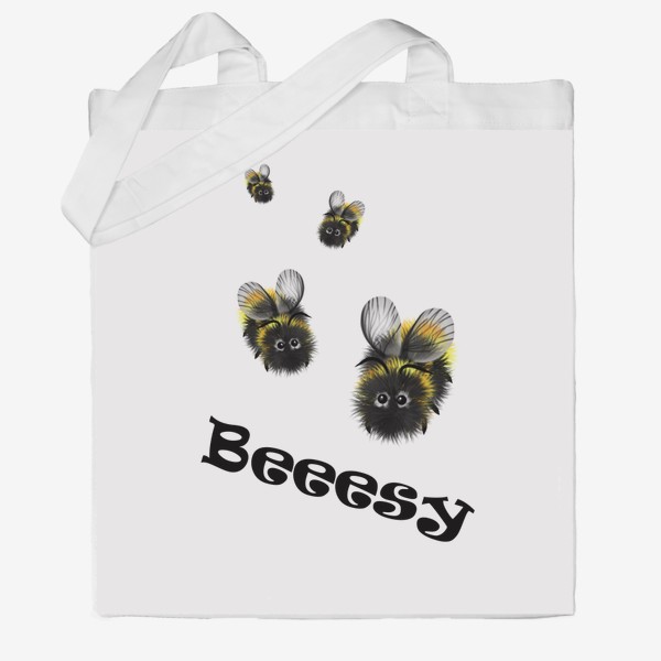 Сумка хб «Beeesy - деловые пчёлки»