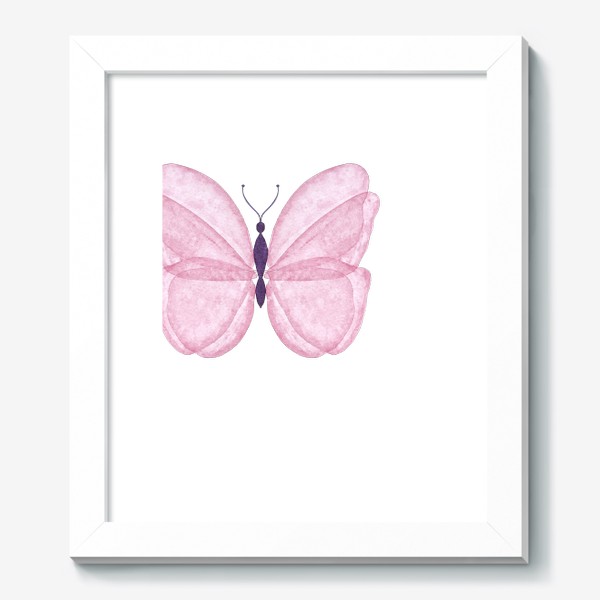 Картина «Бабочка розовая»