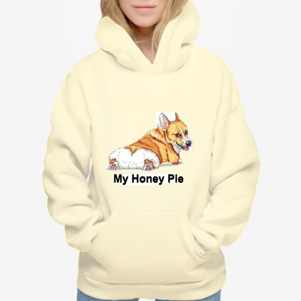 Худи «Корги Honey Pie»