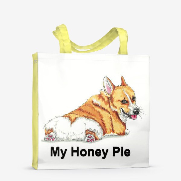 Сумка-шоппер «Корги Honey Pie»