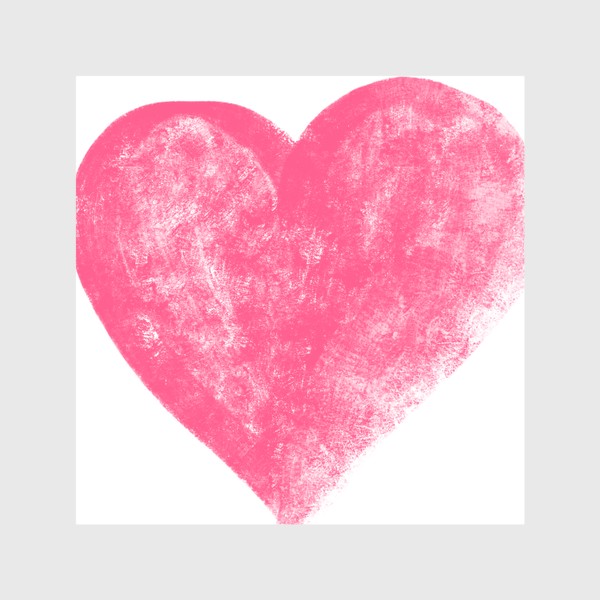 Шторы «Меловое розовое сердечко»