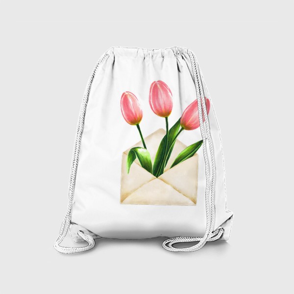 Рюкзак «Тюльпаны в конверте»