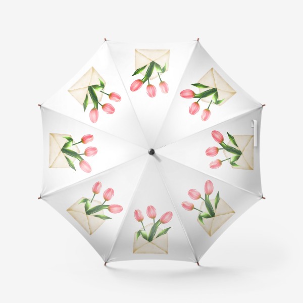 Зонт «Тюльпаны в конверте»