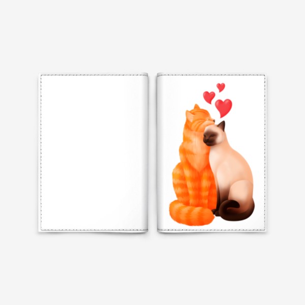 Обложка для паспорта «ЗаМУРчательная парочка»