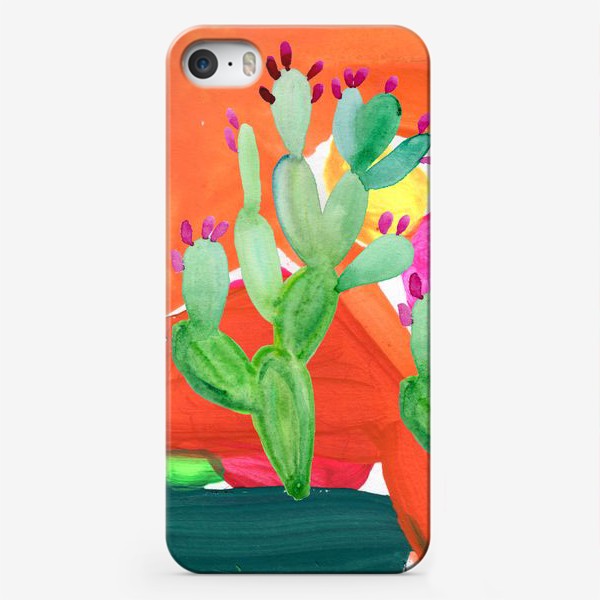 Чехол iPhone «кактусы»