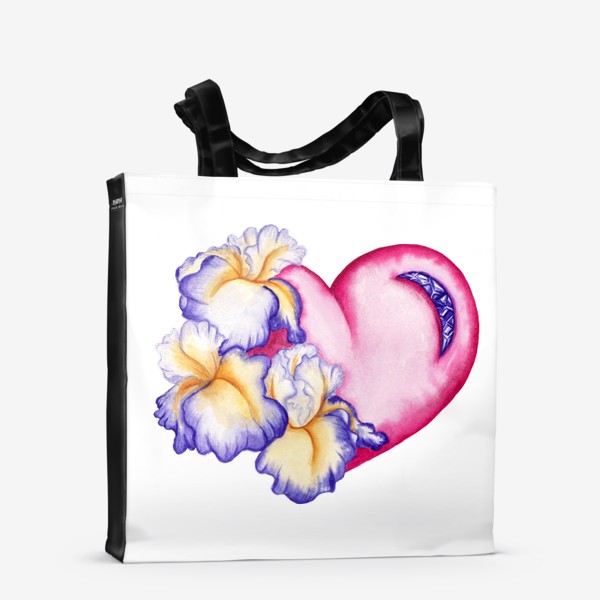 Сумка-шоппер «Цветущее сердце »