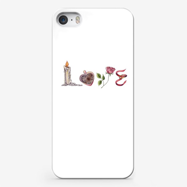 Чехол iPhone «LOVE»