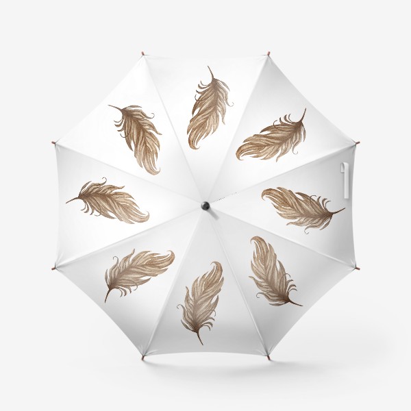 Зонт «Перо перепелки»